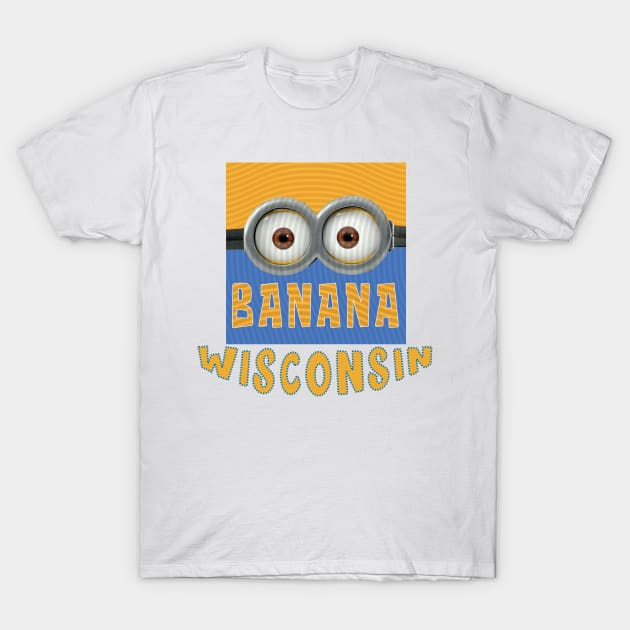 DESPICABLE MINION AMERICA WISCONSIN T-Shirt by LuckYA